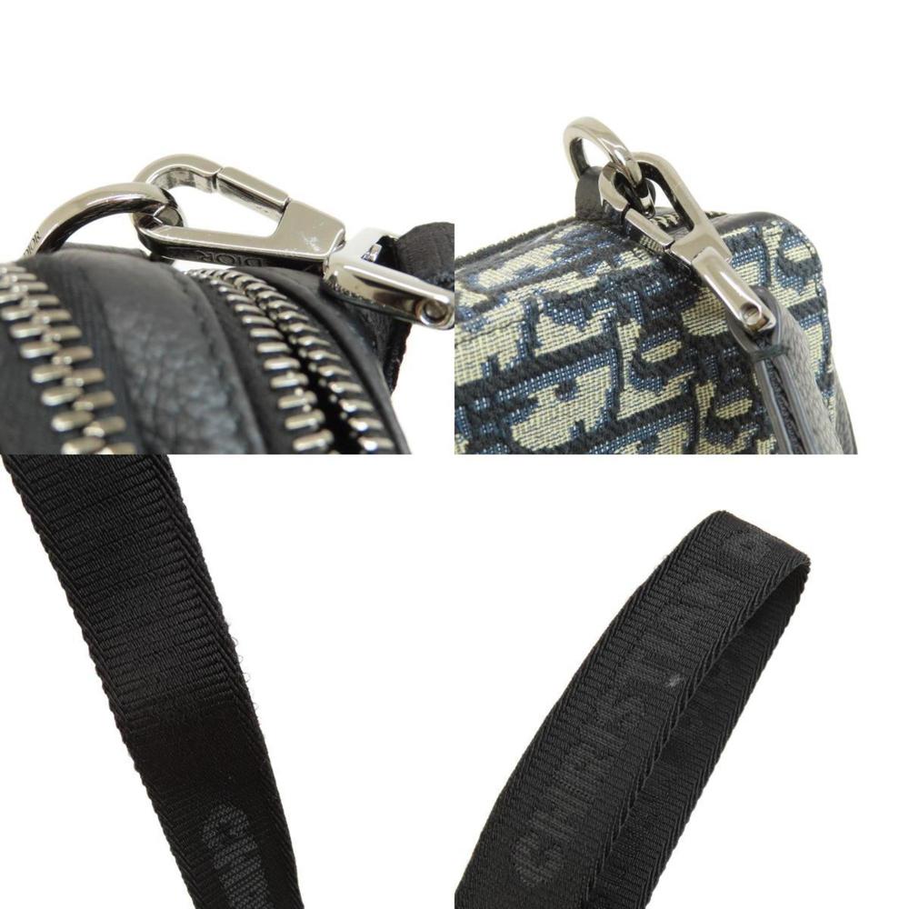 CHRISTIAN DIOR Trotter Shoulder Bag Canvas Women's - Picture 9 of 10